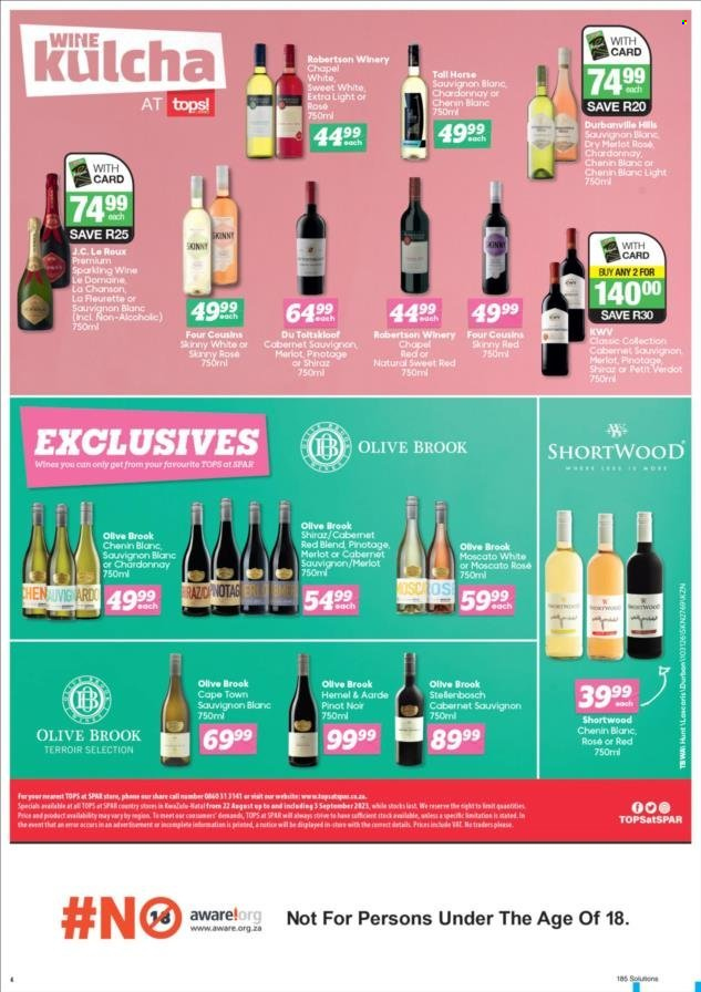 TOPS at SPAR specials - 22/08/2023 - 03/09/2023. Page 12