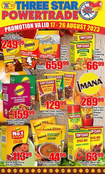 Three Star Cash and Carry catalogue  - 17/08/2023 - 26/08/2023.