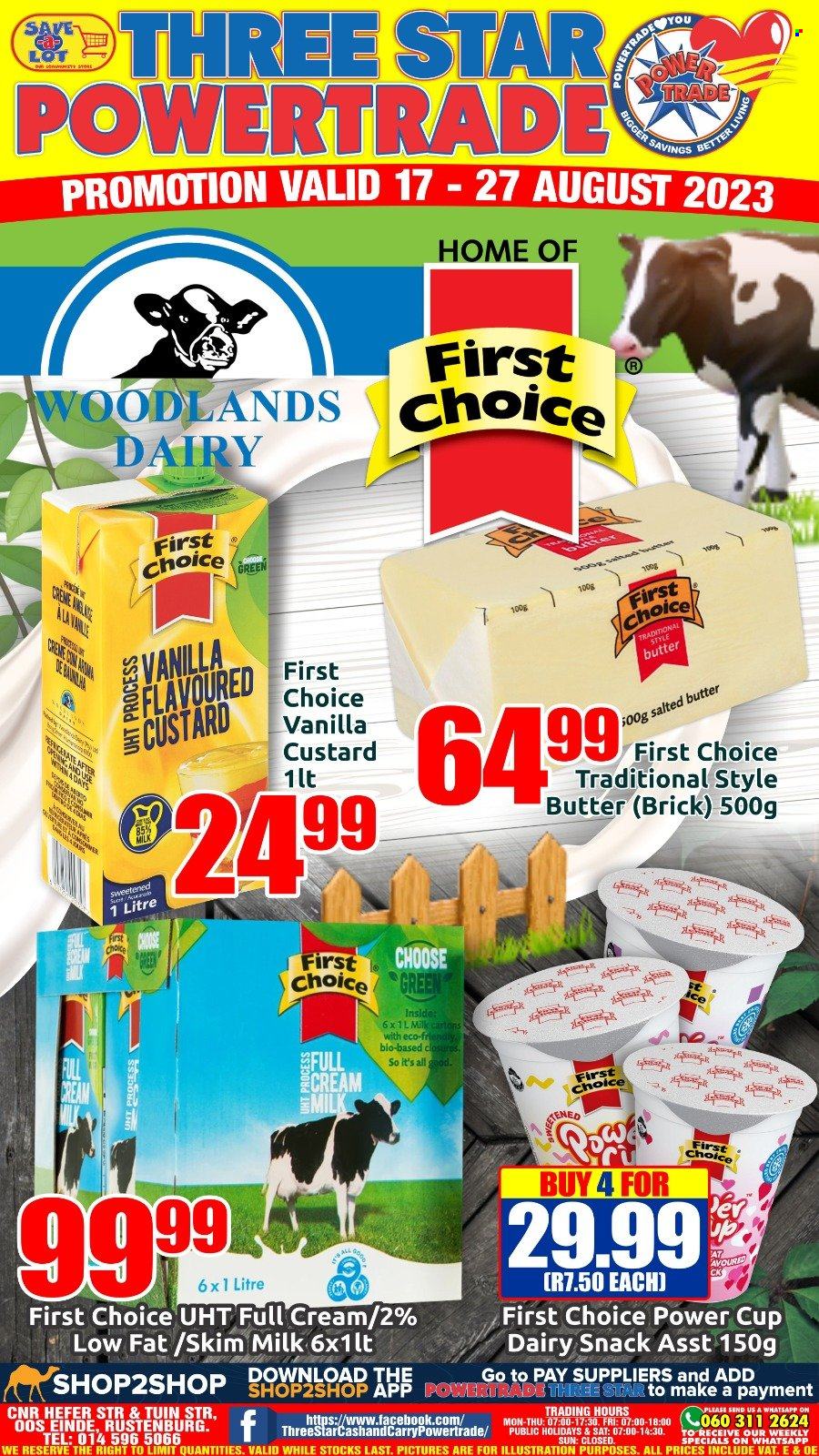 Three Star Cash and Carry specials - 17/08/2023 - 27/08/2023. Page 1