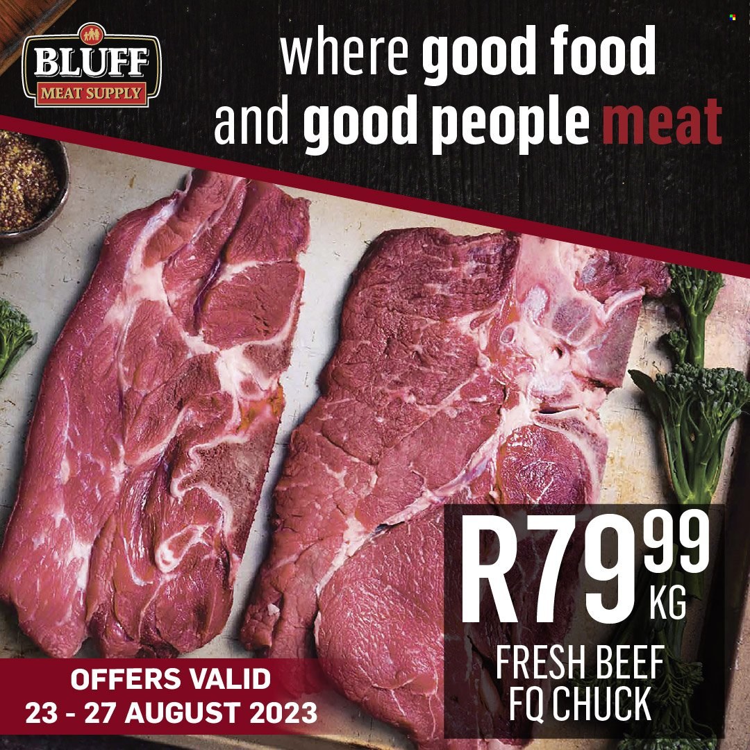 Bluff Meat Supply specials - 23/08/2023 - 27/08/2023. Page 2