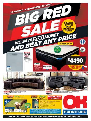 OK Furniture catalogue  - 23/08/2023 - 03/09/2023.