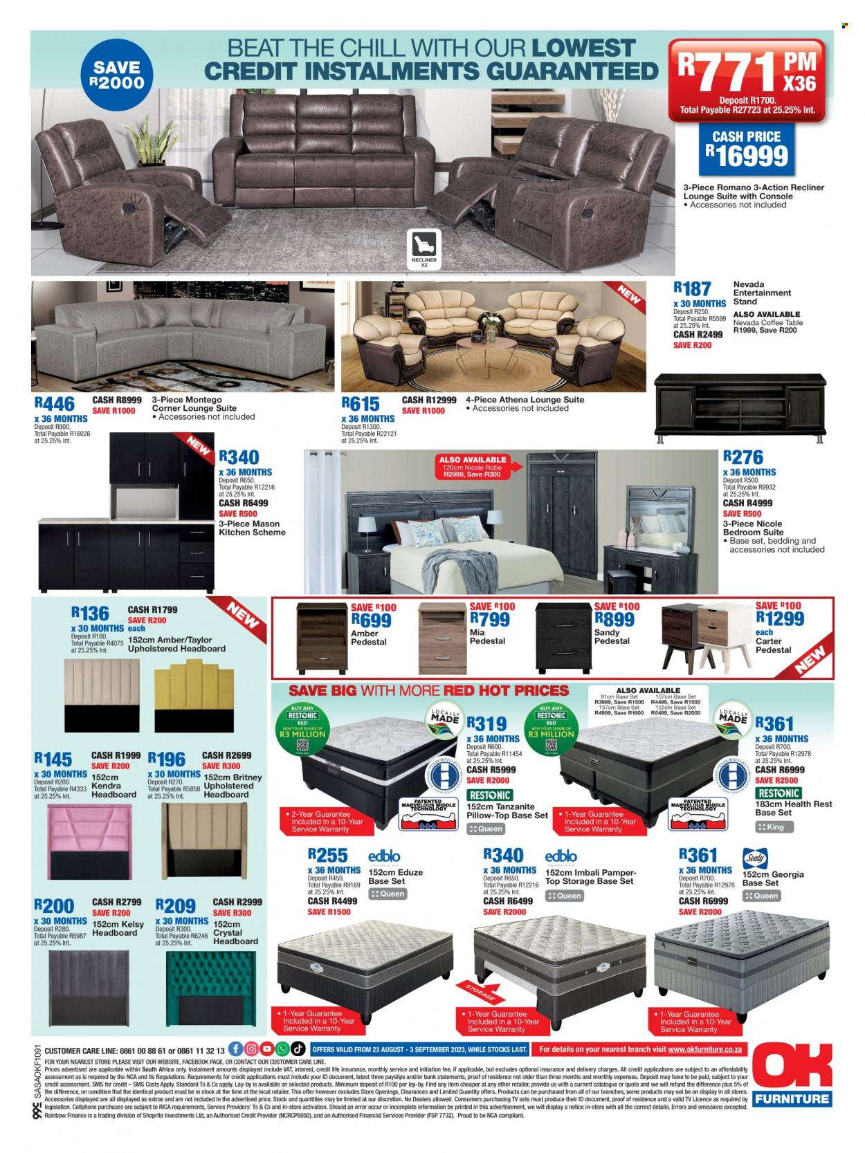 OK Furniture specials - 23/08/2023 - 03/09/2023. Page 4