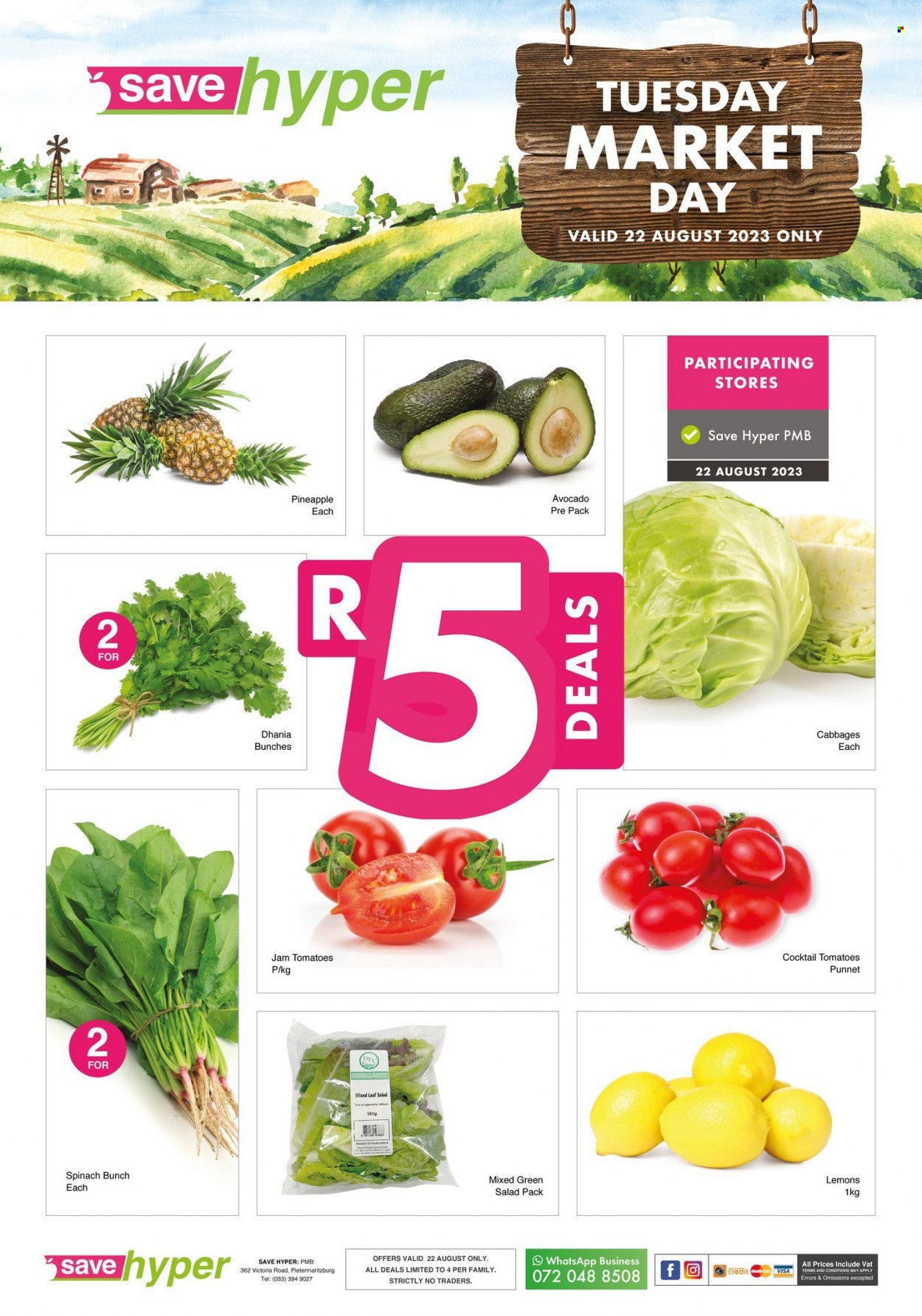 Save specials - 22/08/2023 - 22/08/2023. Page 1
