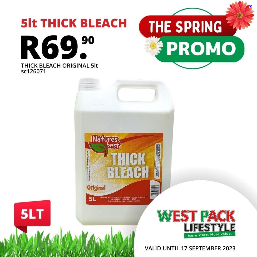 West Pack Lifestyle specials - 23/08/2023 - 17/09/2023. Page 16