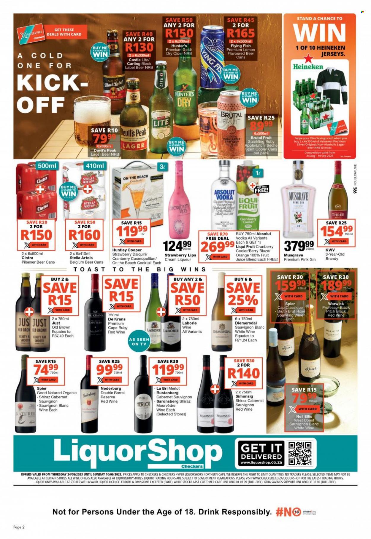 Checkers specials - 24/08/2023 - 10/09/2023. Page 2