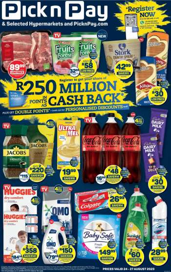 Pick n Pay catalogue  - 24/08/2023 - 27/08/2023.
