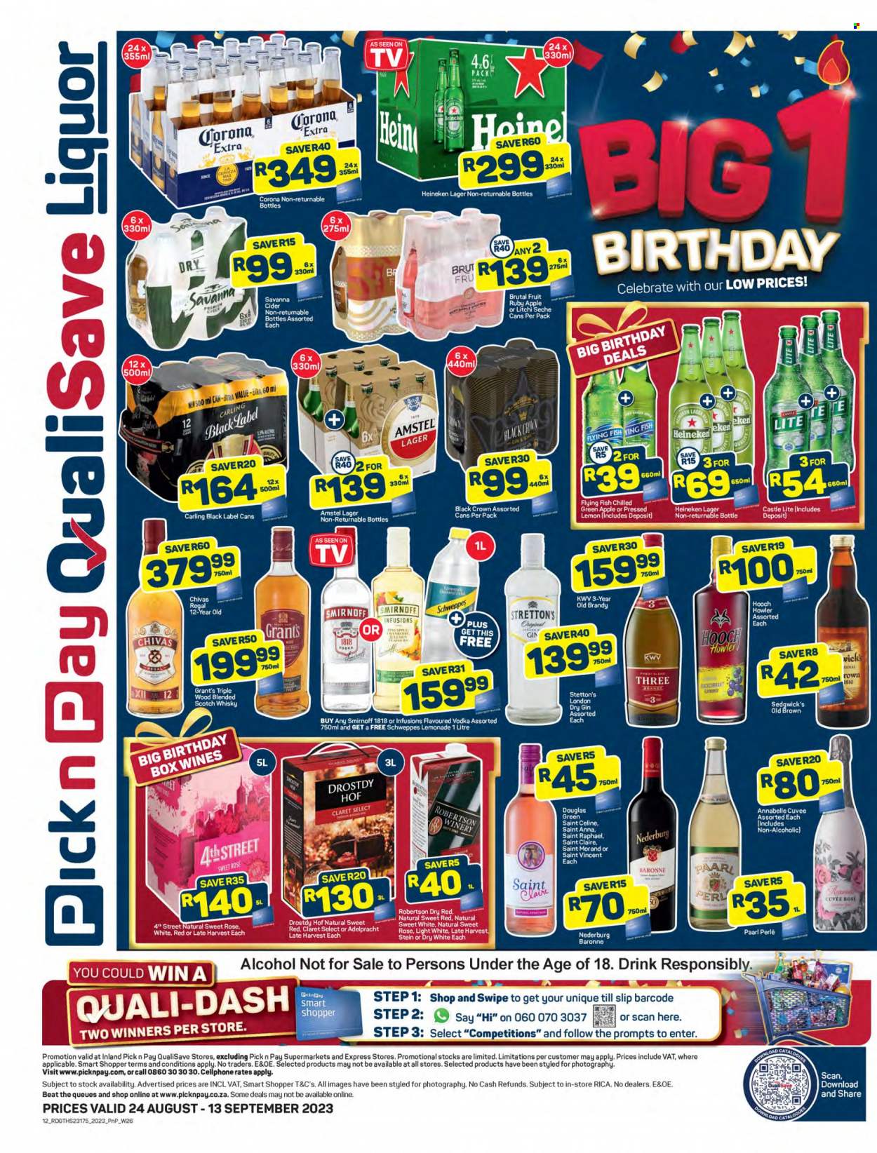 Pick n Pay QualiSave specials - 24/08/2023 - 13/09/2023. Page 12