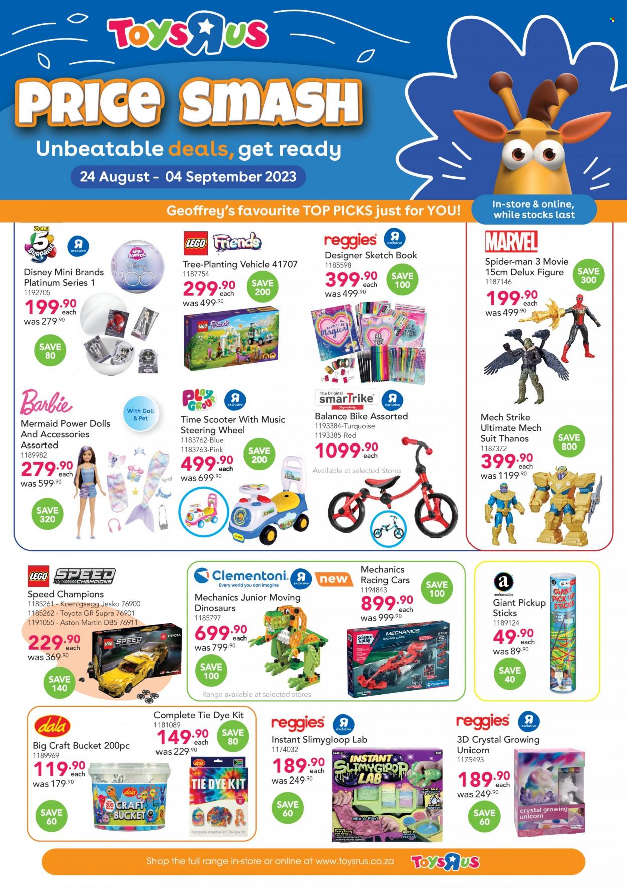 Toys R Us specials - 24/08/2023 - 04/09/2023. Page 1