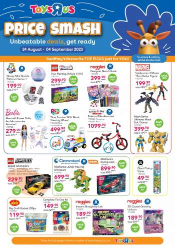 Toys R Us catalogue  - 24/08/2023 - 04/09/2023.