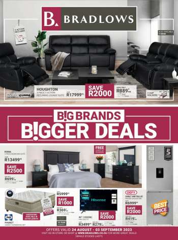 Bradlows catalogue  - 24/08/2023 - 03/09/2023.