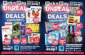 Pick n Pay catalogue  - 25/08/2023 - 27/08/2023.