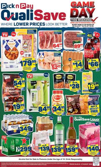 Pick n Pay QualiSave catalogue  - 25/08/2023 - 27/08/2023.