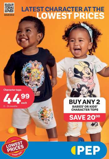 PEP Stores catalogue  - 25/08/2023 - 28/09/2023.