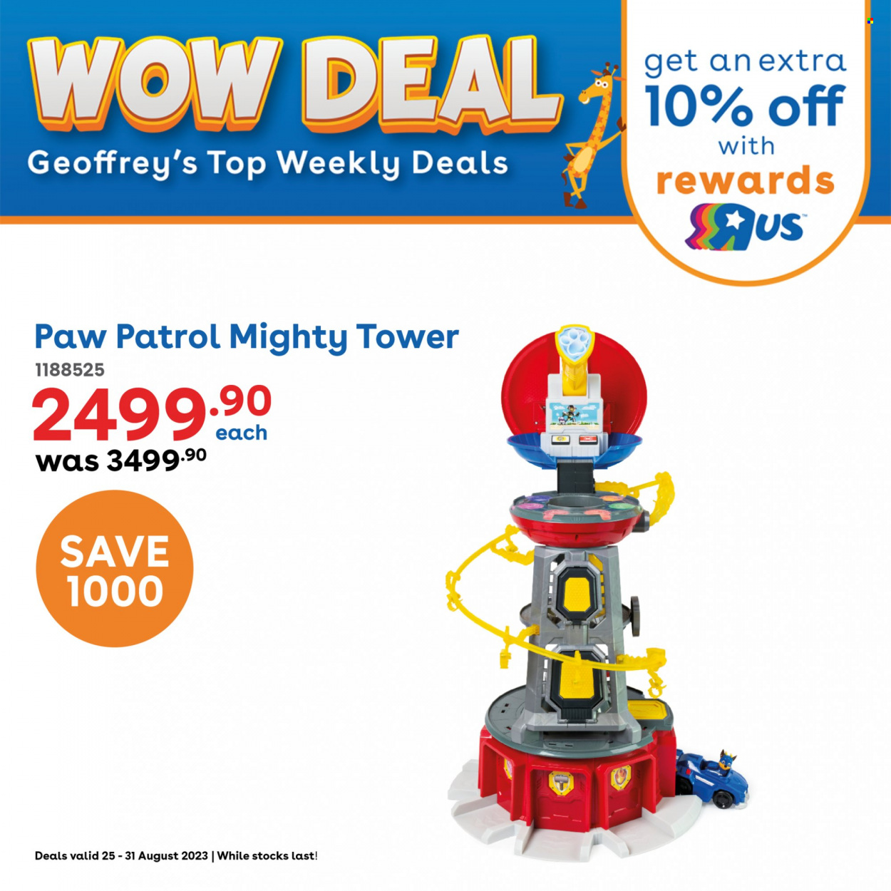 Toys R Us specials - 25/08/2023 - 31/08/2023. Page 2
