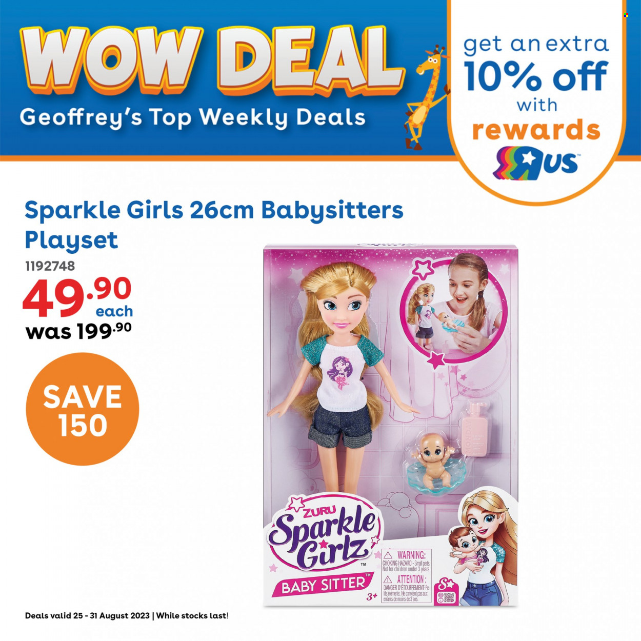 Toys R Us specials - 25/08/2023 - 31/08/2023. Page 7