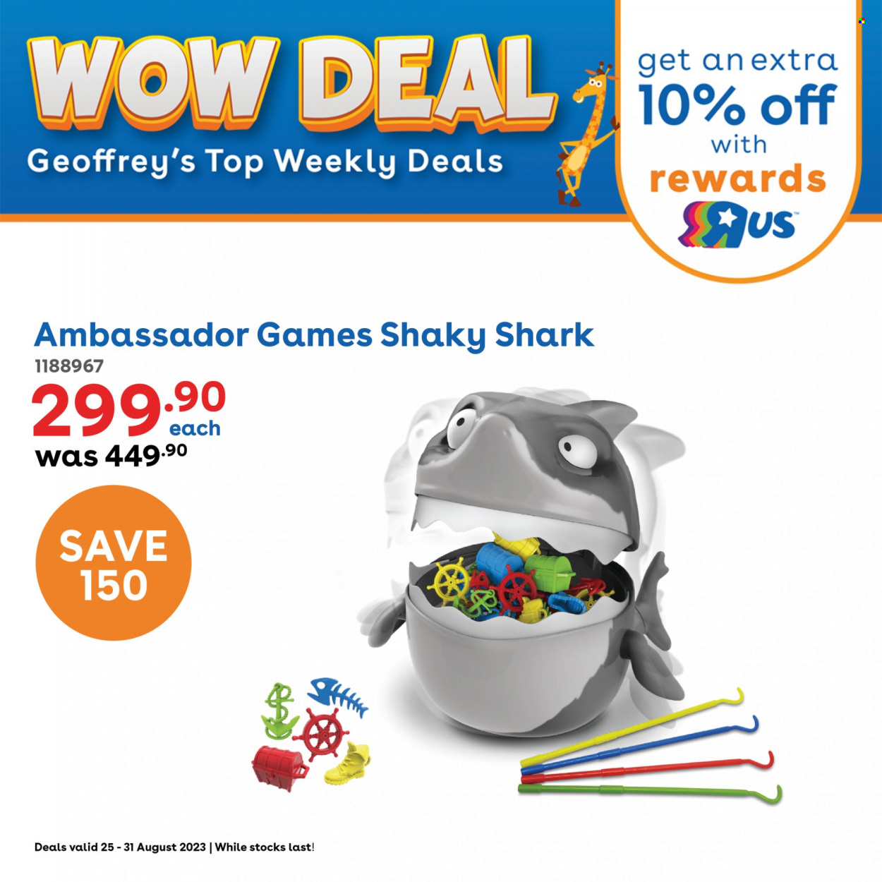 Toys R Us specials - 25/08/2023 - 31/08/2023. Page 10