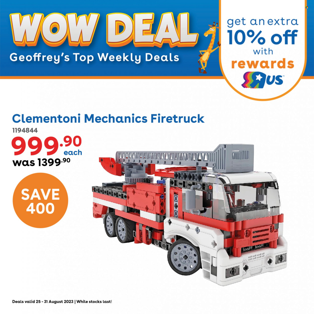 Toys R Us specials - 25/08/2023 - 31/08/2023. Page 11