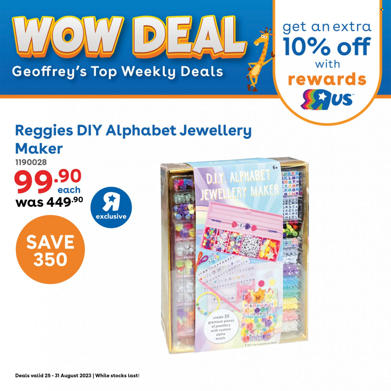 Toys R Us specials - 25/08/2023 - 31/08/2023. Page 12