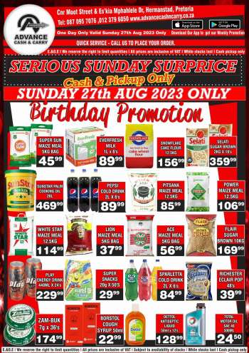 Advance Cash & Carry catalogue  - 27/08/2023 - 27/08/2023.