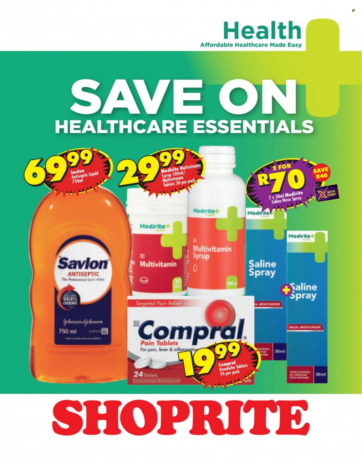 Shoprite specials - 23/08/2023 - 10/09/2023. Page 1