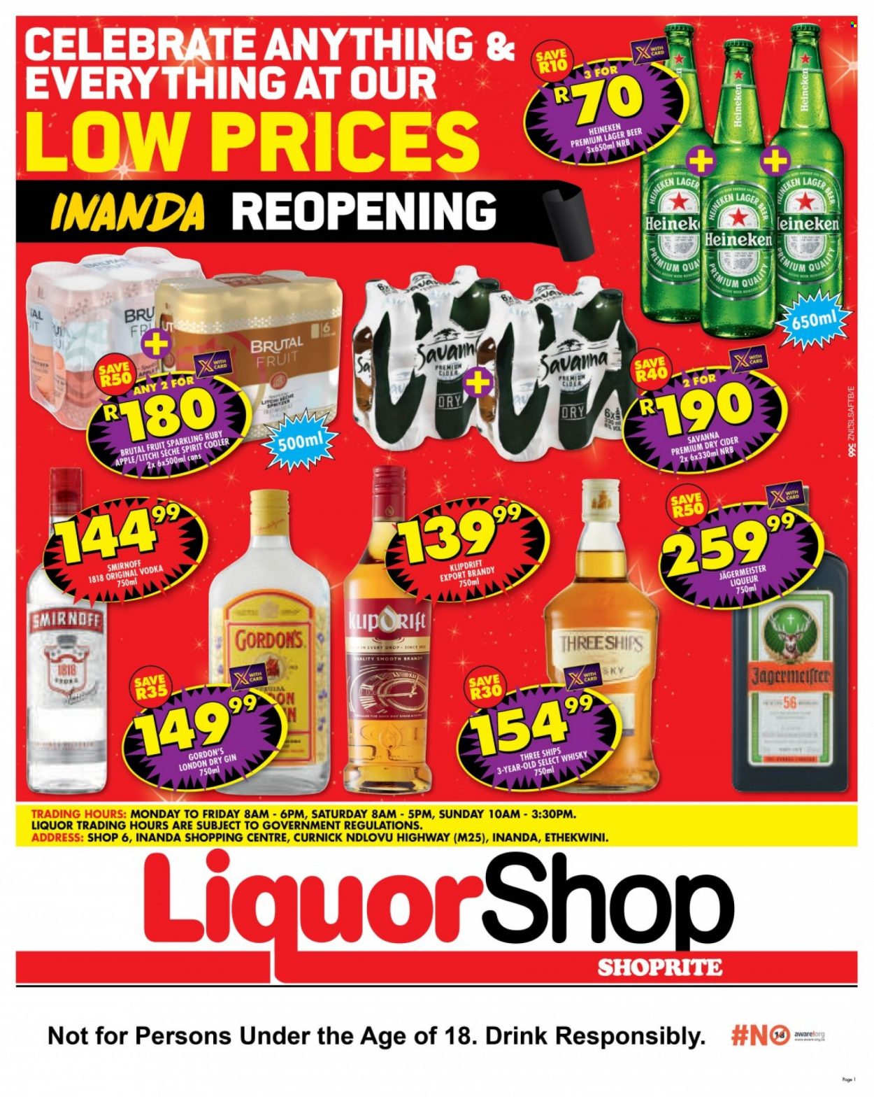 Shoprite specials - 24/08/2023 - 10/09/2023. Page 1