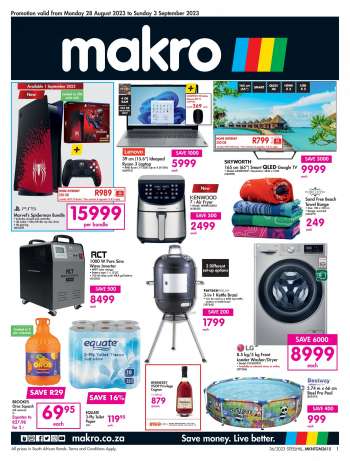 Makro catalogue  - 28/08/2023 - 03/09/2023.