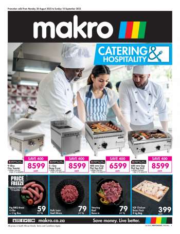 Makro catalogue  - 28/08/2023 - 10/09/2023.