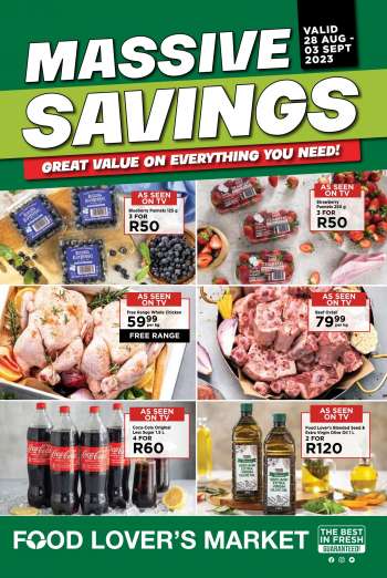 Food Lover's Market catalogue  - 28/08/2023 - 03/09/2023.