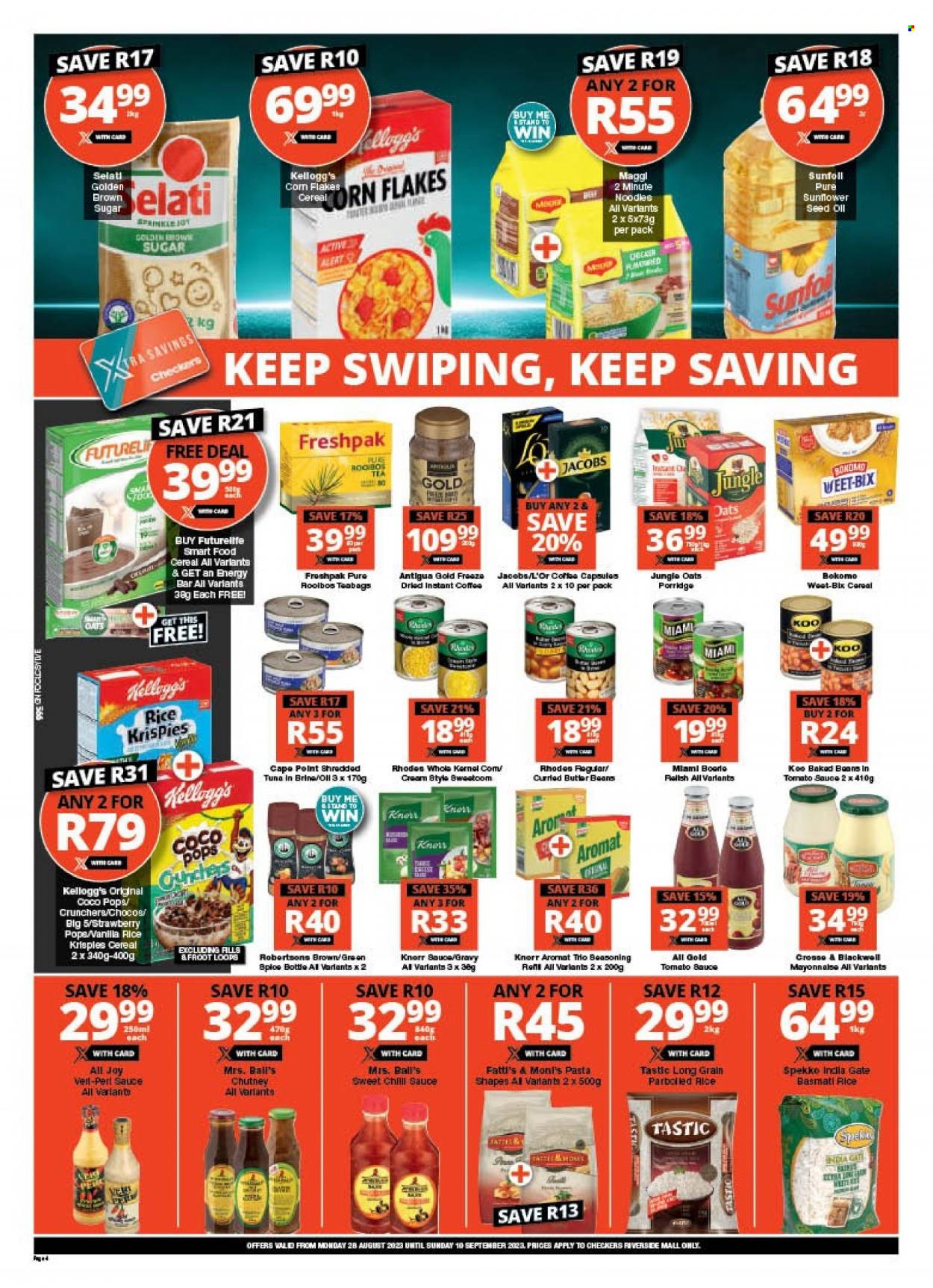 Checkers specials - 28/08/2023 - 10/09/2023. Page 4