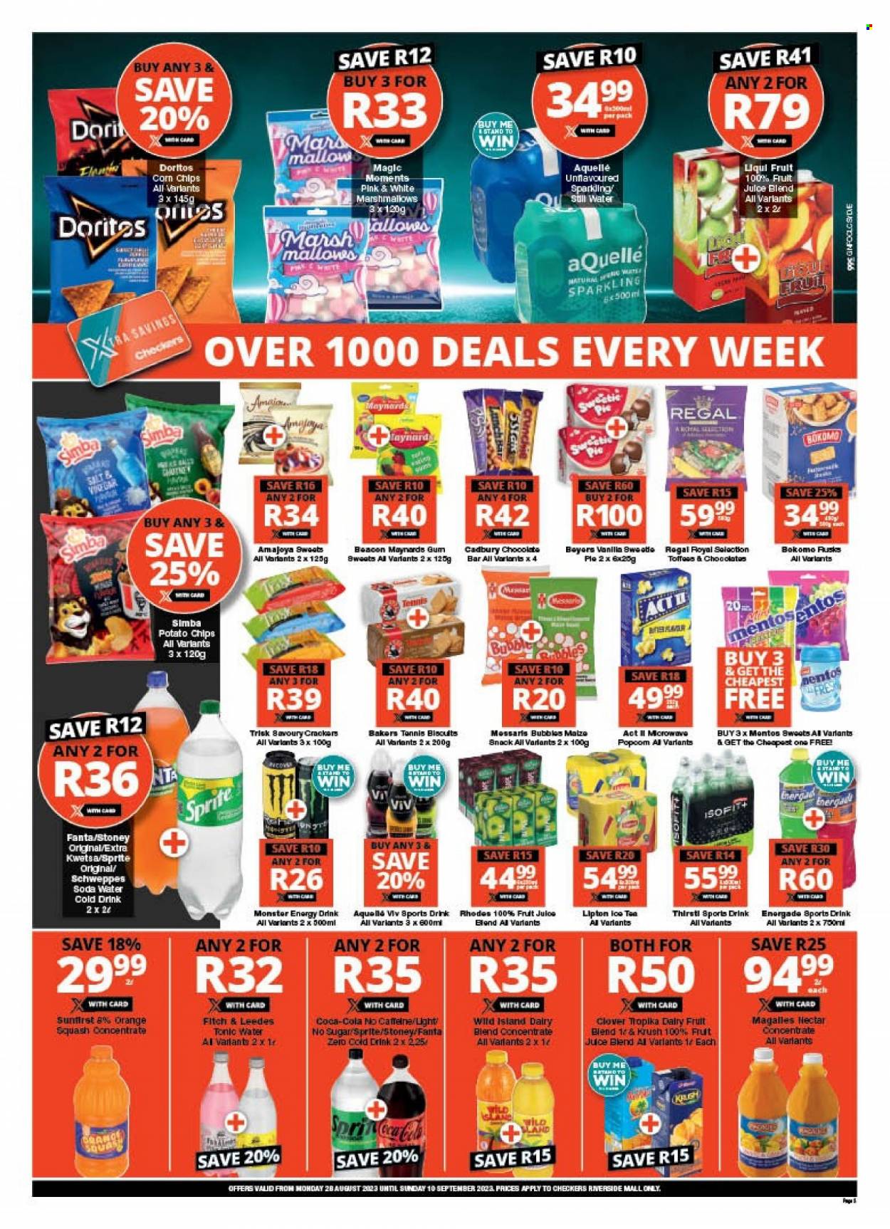 Checkers specials - 28/08/2023 - 10/09/2023. Page 5