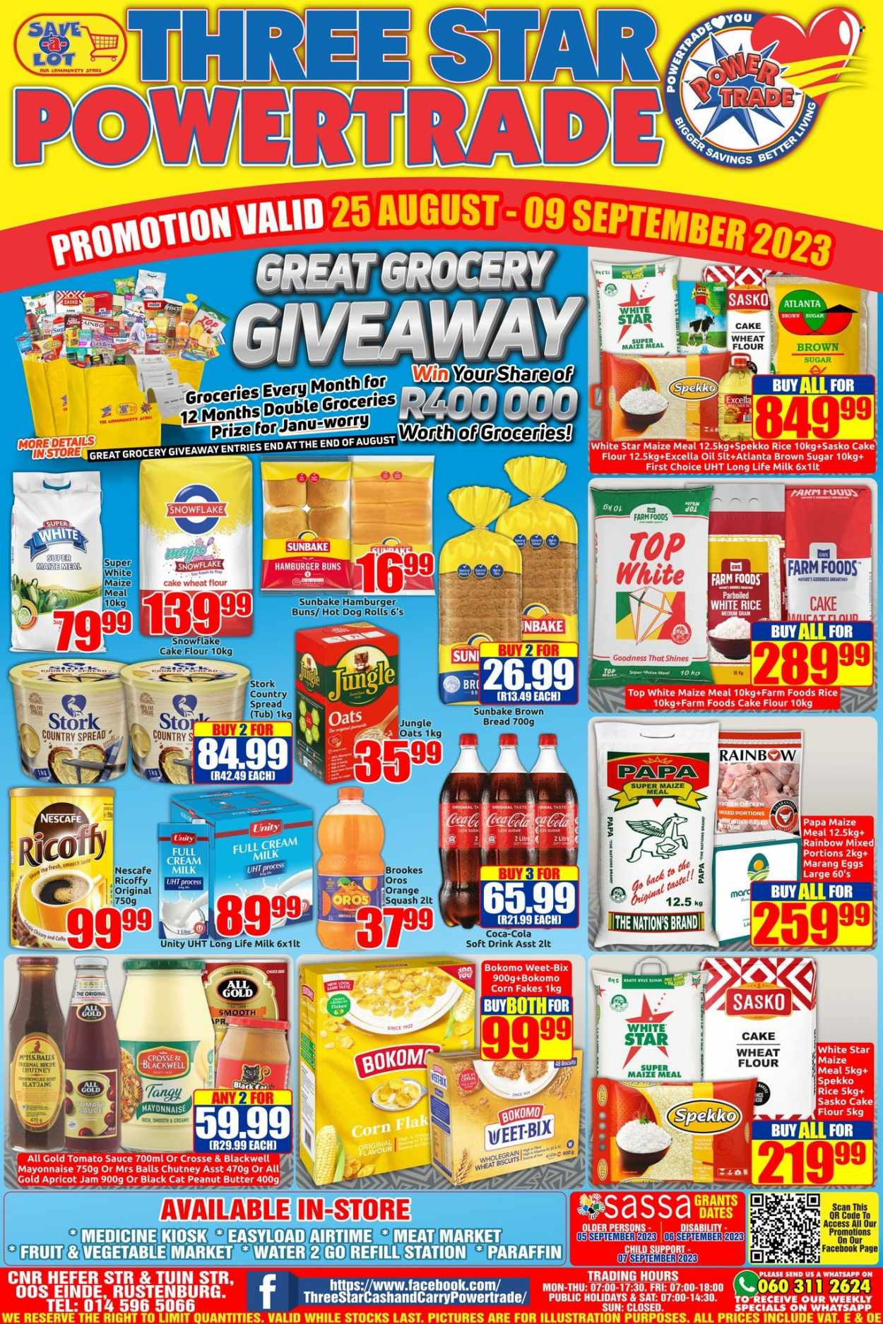 Three Star Cash and Carry specials - 25/08/2023 - 09/09/2023. Page 1