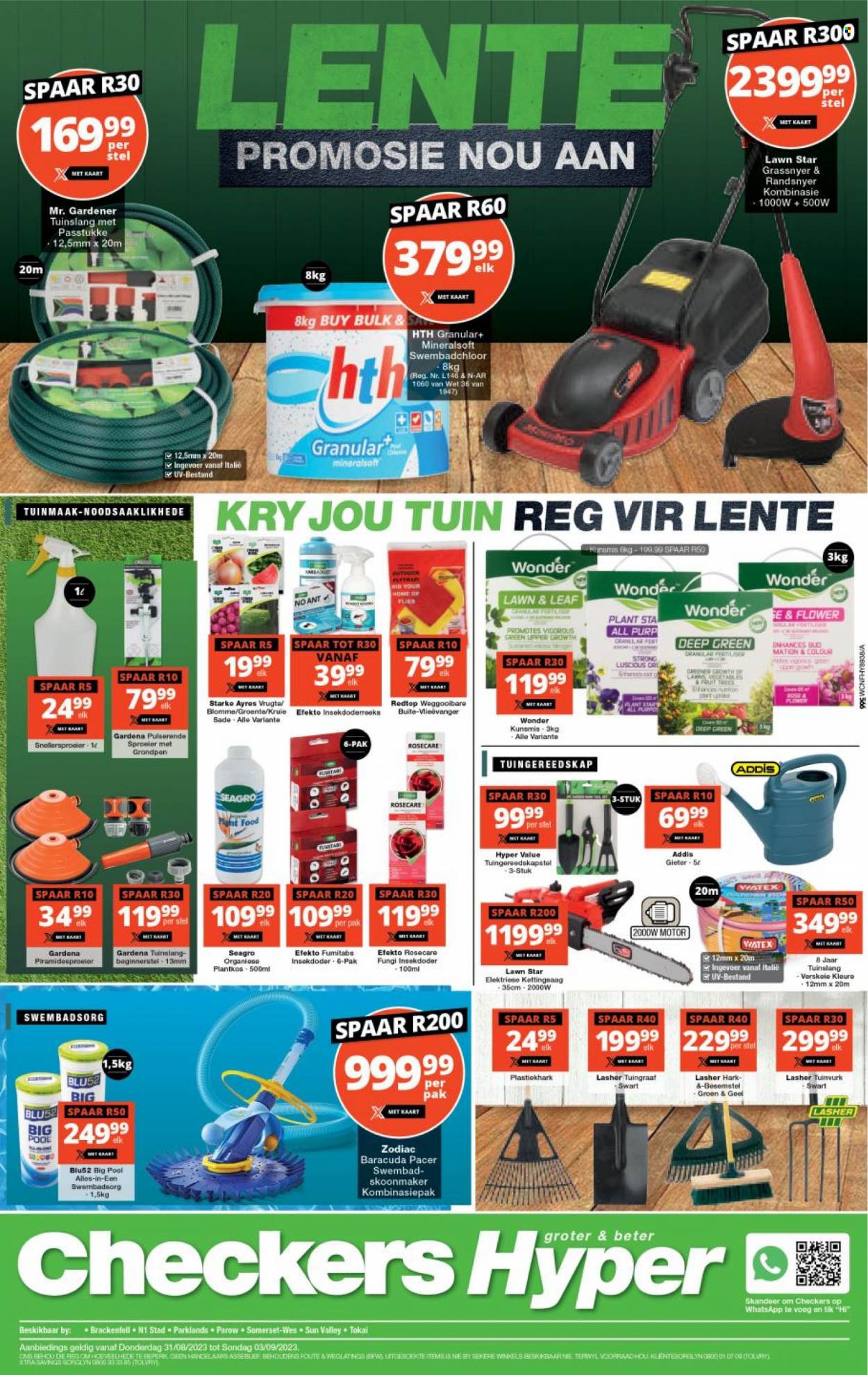 Checkers specials - 31/08/2023 - 03/09/2023. Page 1