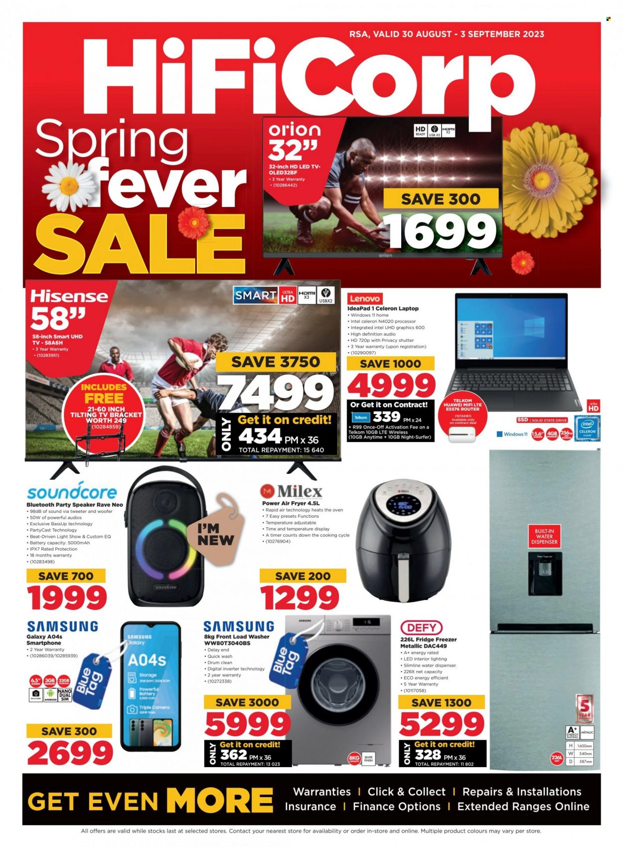 HiFi Corp specials - 30/08/2023 - 03/09/2023. Page 1
