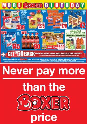 Boxer catalogue  - 31/08/2023 - 03/09/2023.