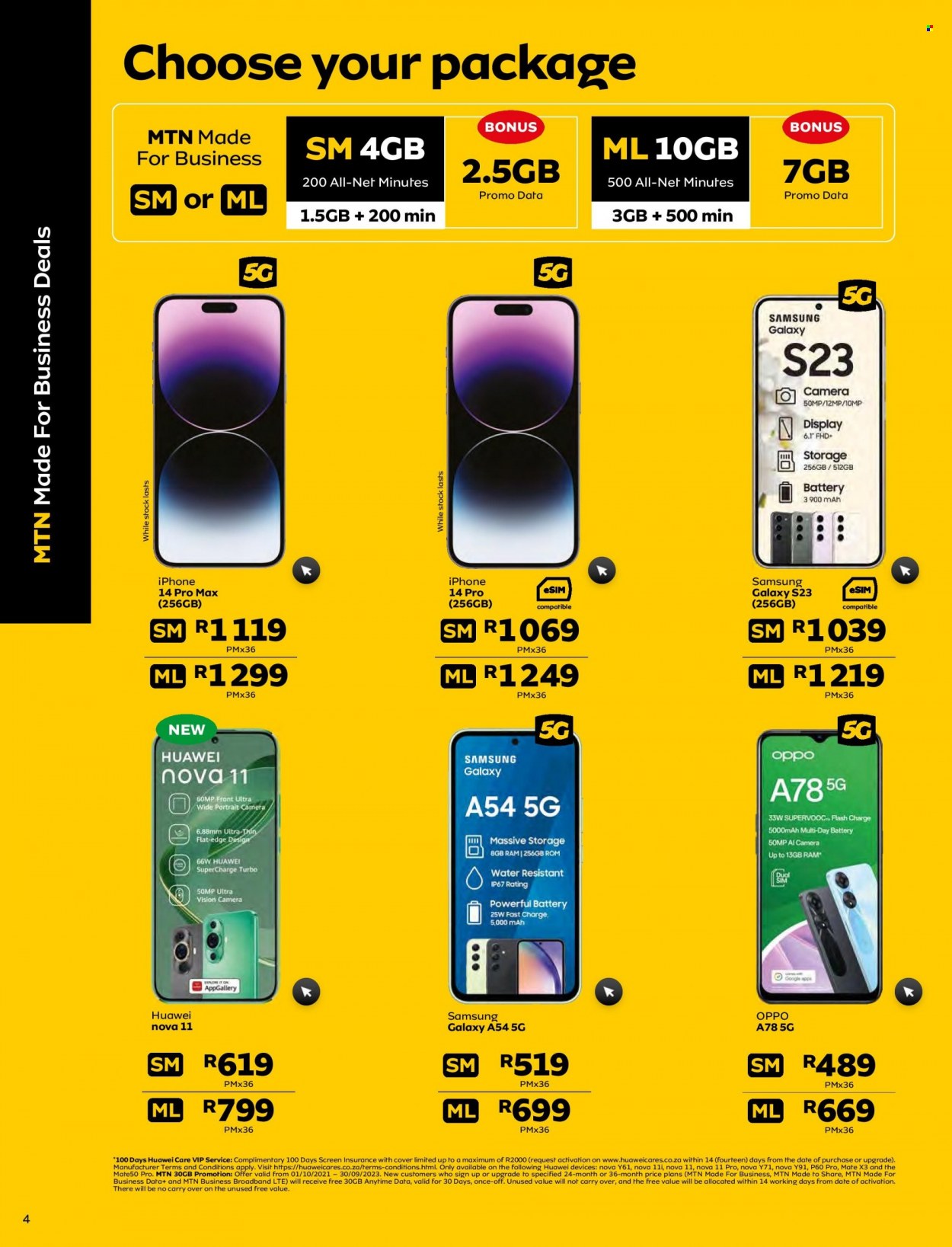 MTN specials - 01/09/2023 - 30/09/2023. Page 4