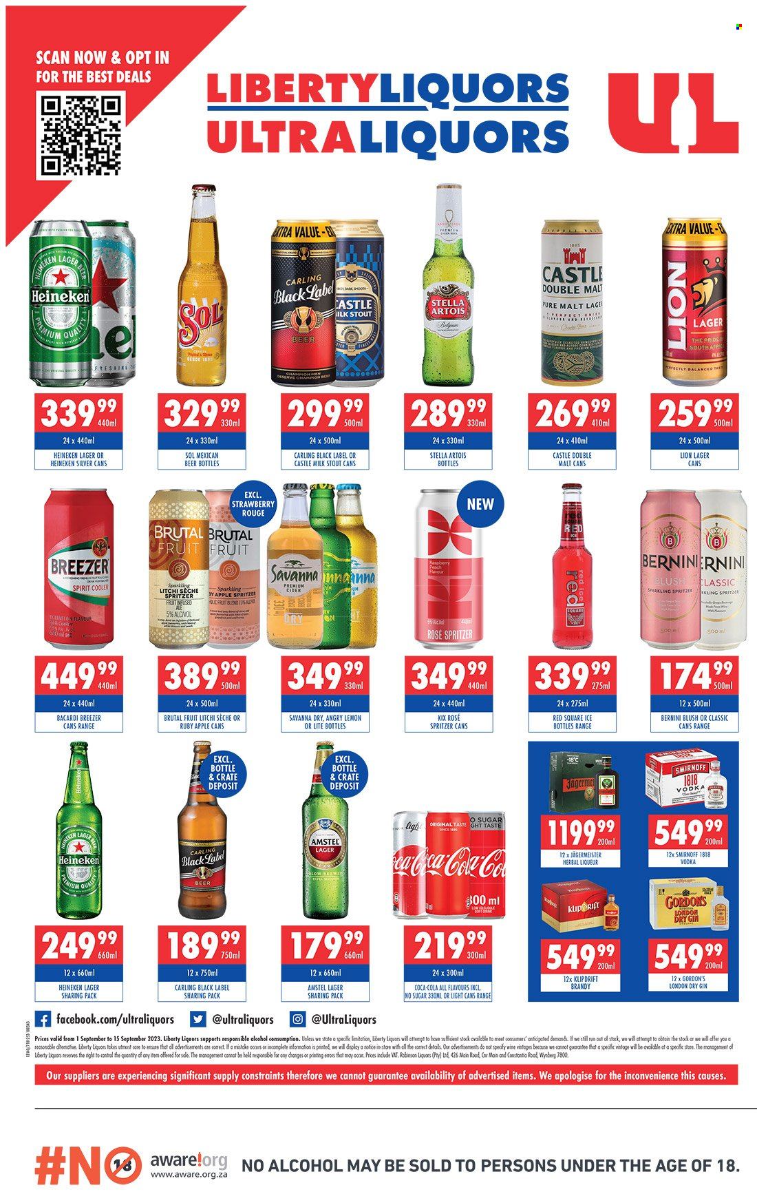 Liberty Liquors specials - 01/09/2023 - 15/09/2023. Page 4