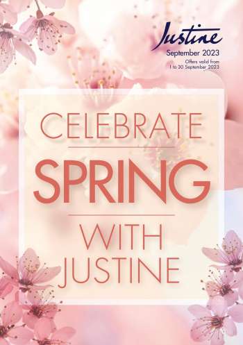 Justine catalogue  - 01/09/2023 - 30/09/2023.