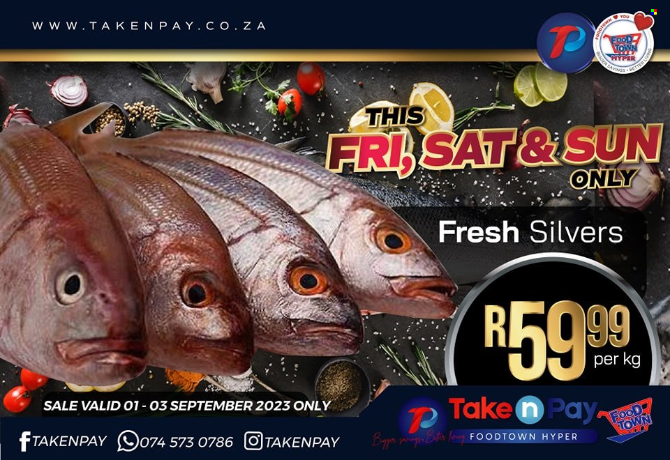 Take n Pay specials - 01/09/2023 - 03/09/2023. Page 1