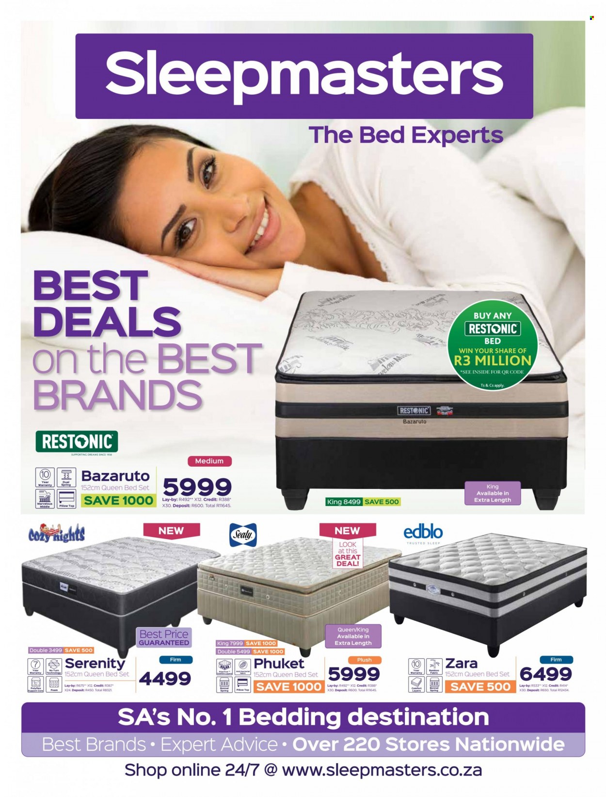 Sleepmasters specials - 04/09/2023 - 01/10/2023. Page 1