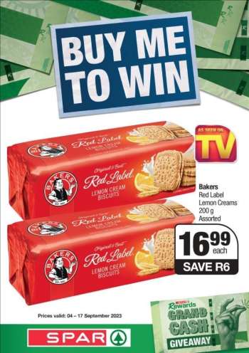 SPAR catalogue  - 04/09/2023 - 17/09/2023.