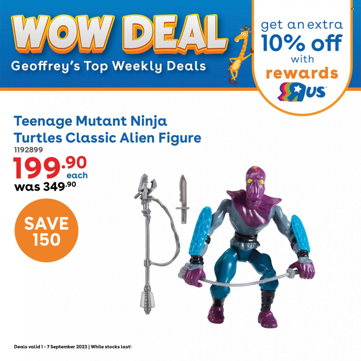 Toys R Us specials - 01/09/2023 - 07/09/2023. Page 3