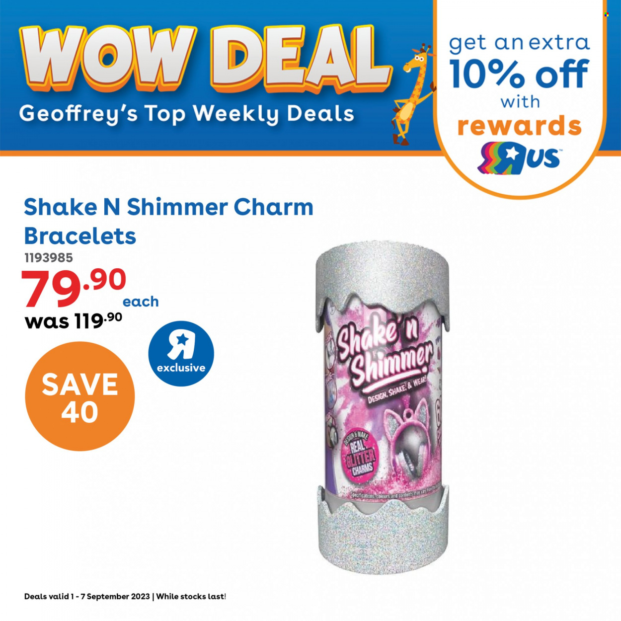 Toys R Us specials - 01/09/2023 - 07/09/2023. Page 4
