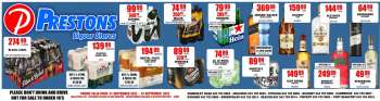 Prestons Liquor Stores catalogue  - 01/09/2023 - 07/09/2023.