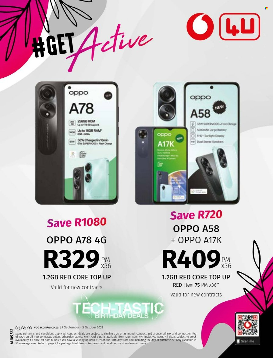 Vodacom specials - 07/09/2023 - 05/10/2023. Page 1