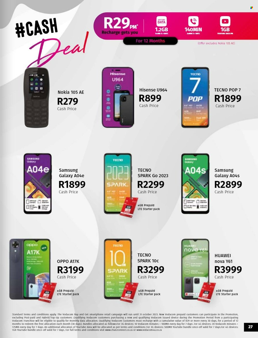 Vodacom specials - 07/09/2023 - 05/10/2023. Page 27