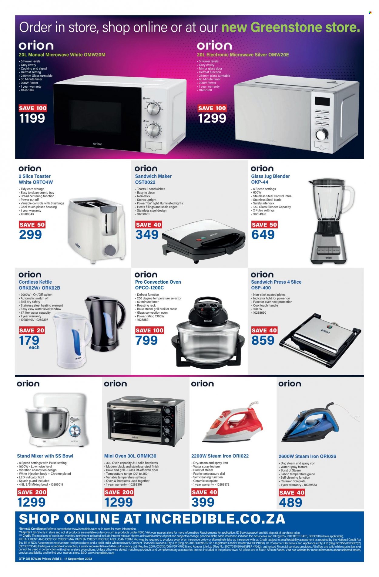 Incredible Connection specials - 06/09/2023 - 17/09/2023. Page 12