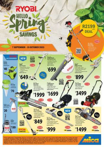Mica catalogue  - 07/09/2023 - 15/10/2023.
