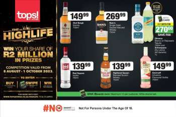 TOPS at SPAR catalogue  - 07/09/2023 - 10/09/2023.