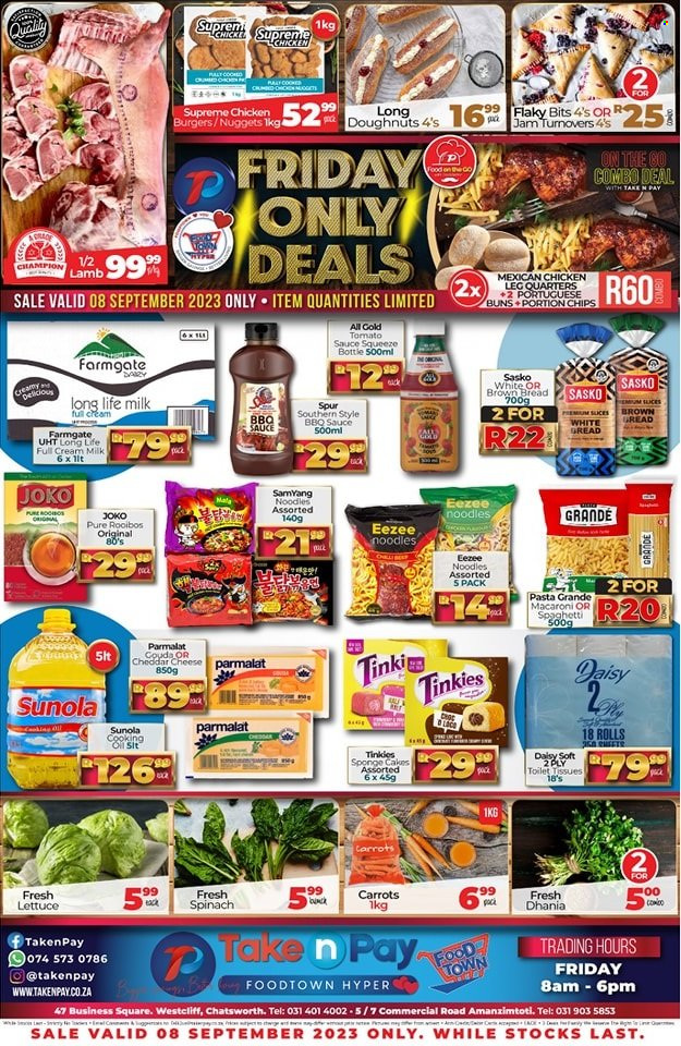 Take n Pay specials - 08/09/2023 - 08/09/2023. Page 1