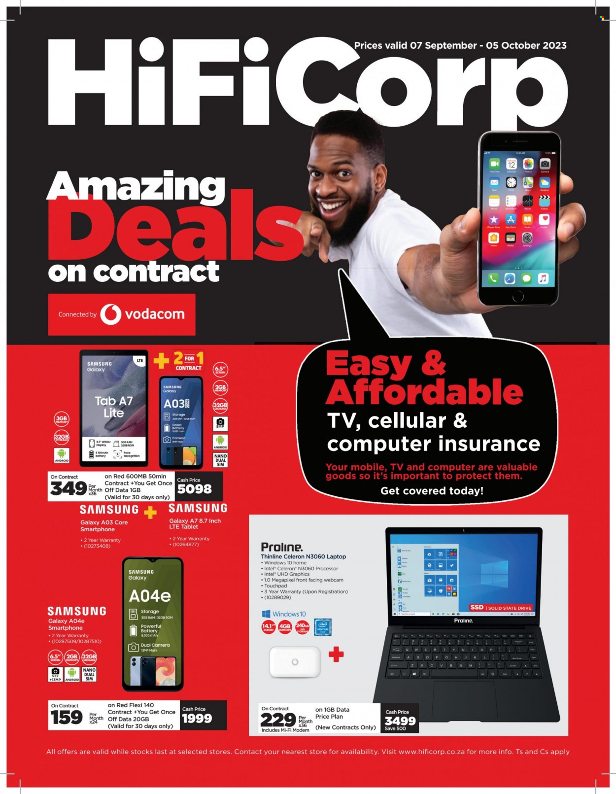 HiFi Corp specials - 07/09/2023 - 05/10/2023. Page 1